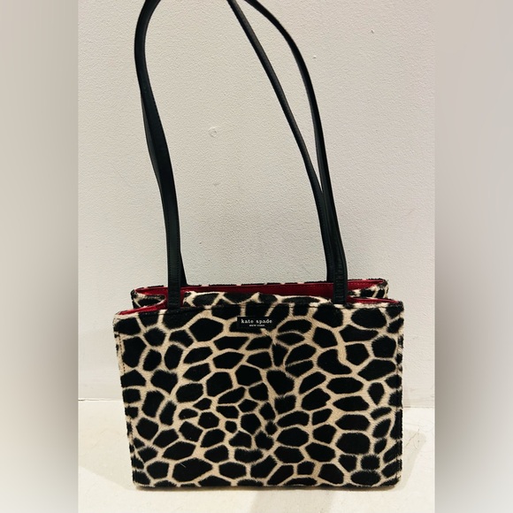 New kate spade animal print pony hair bag - Picture 6 of 15